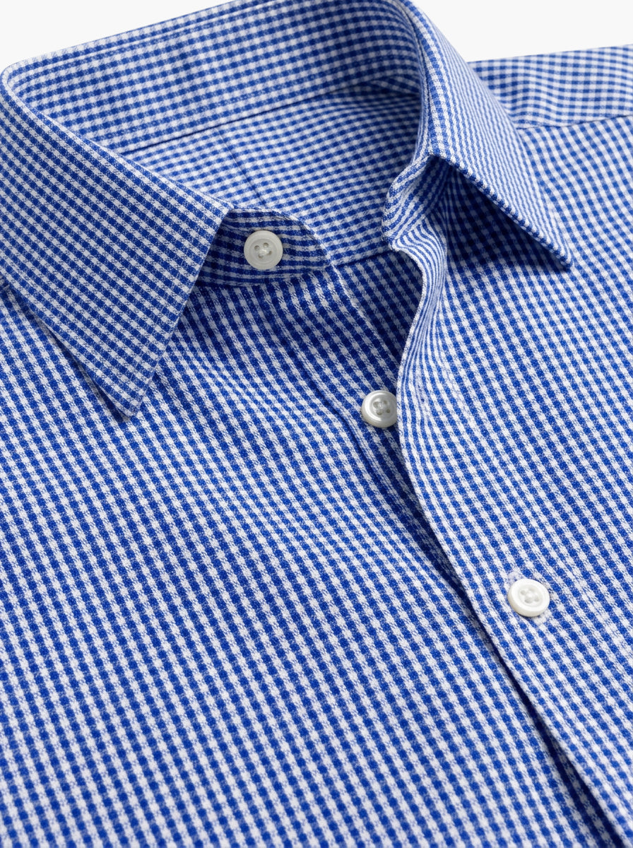 Blue Checked