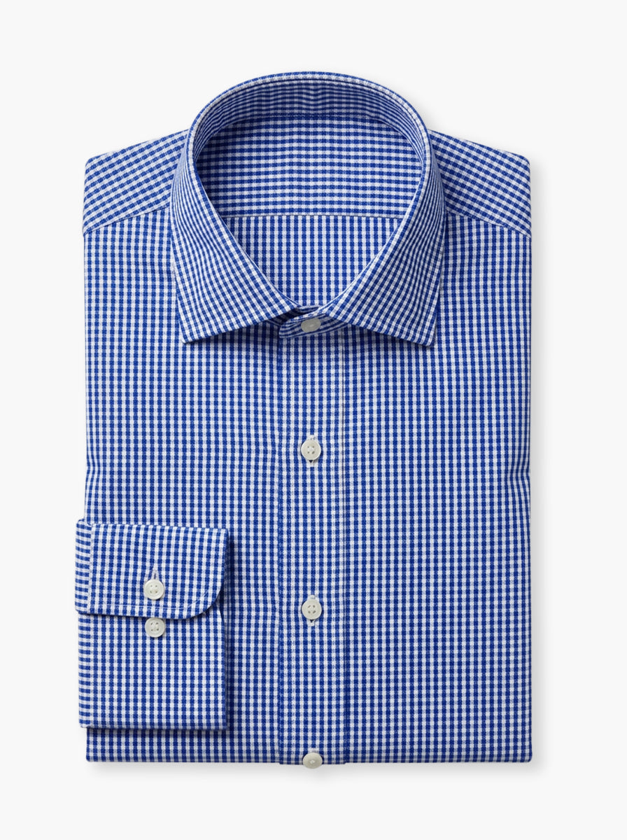 Blue Checked