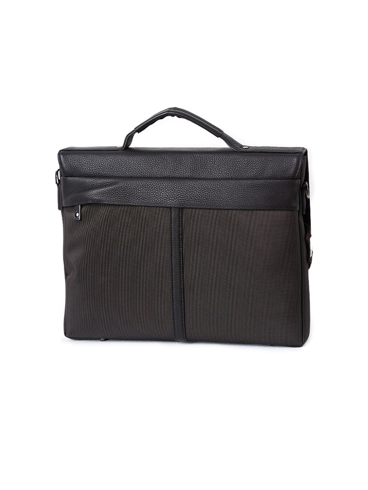 Brown Full-Grain Leather Laptop Bag