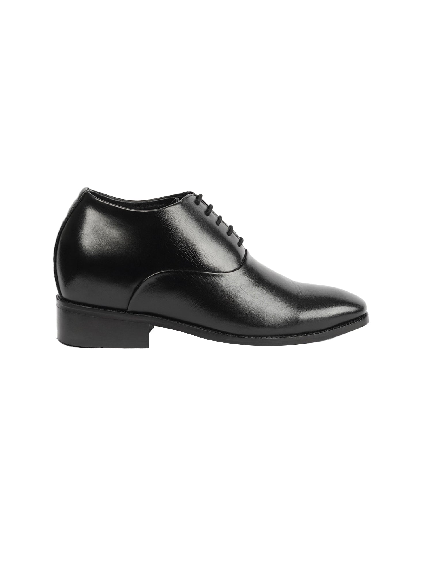 Black Wedding Shoes with Inside Cuban Heel