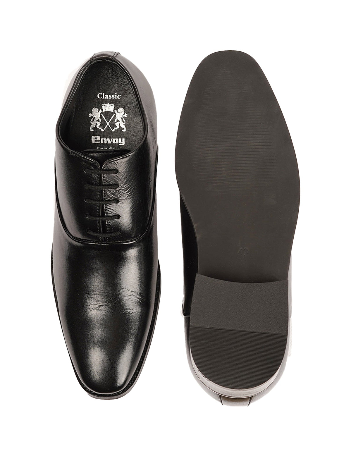 Black Wedding Shoes with Inside Cuban Heel