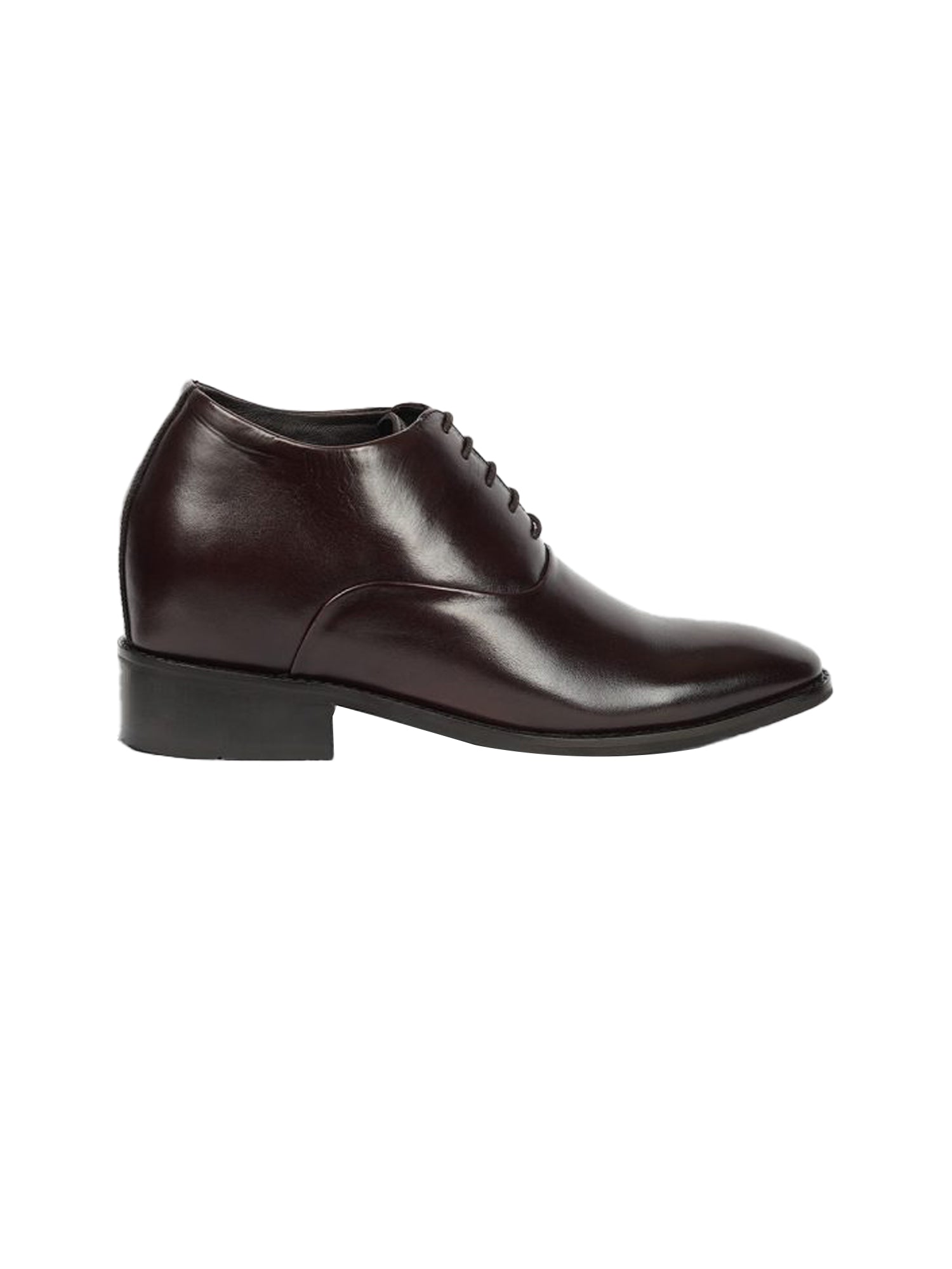 Brown Wedding Shoes with Inside Cuban Heel