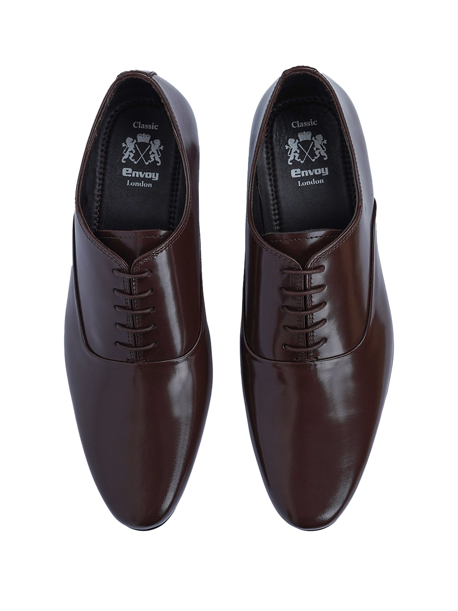Brown Cuban Oxford Shoes