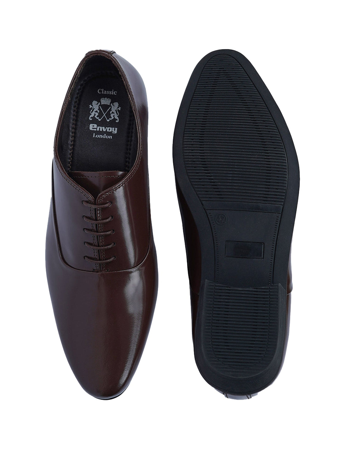 Brown Cuban Oxford Shoes
