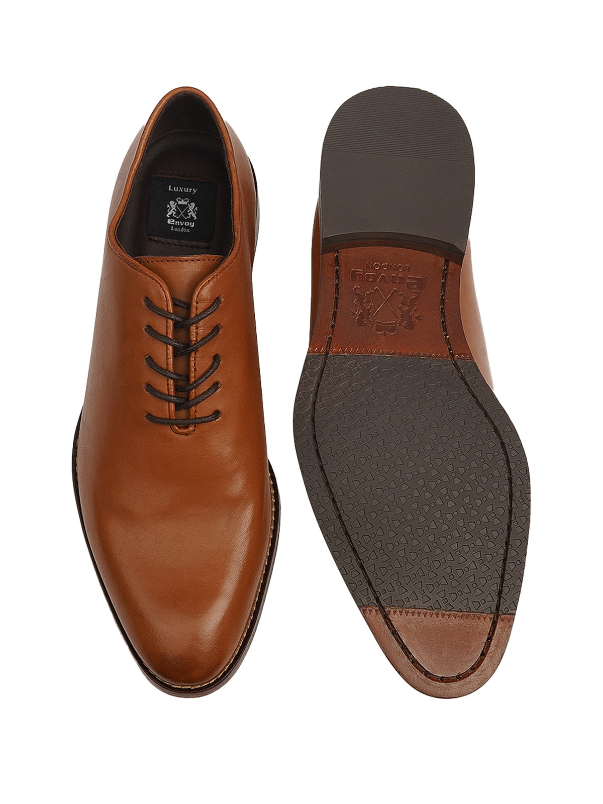 Tan Oxfords Shoes