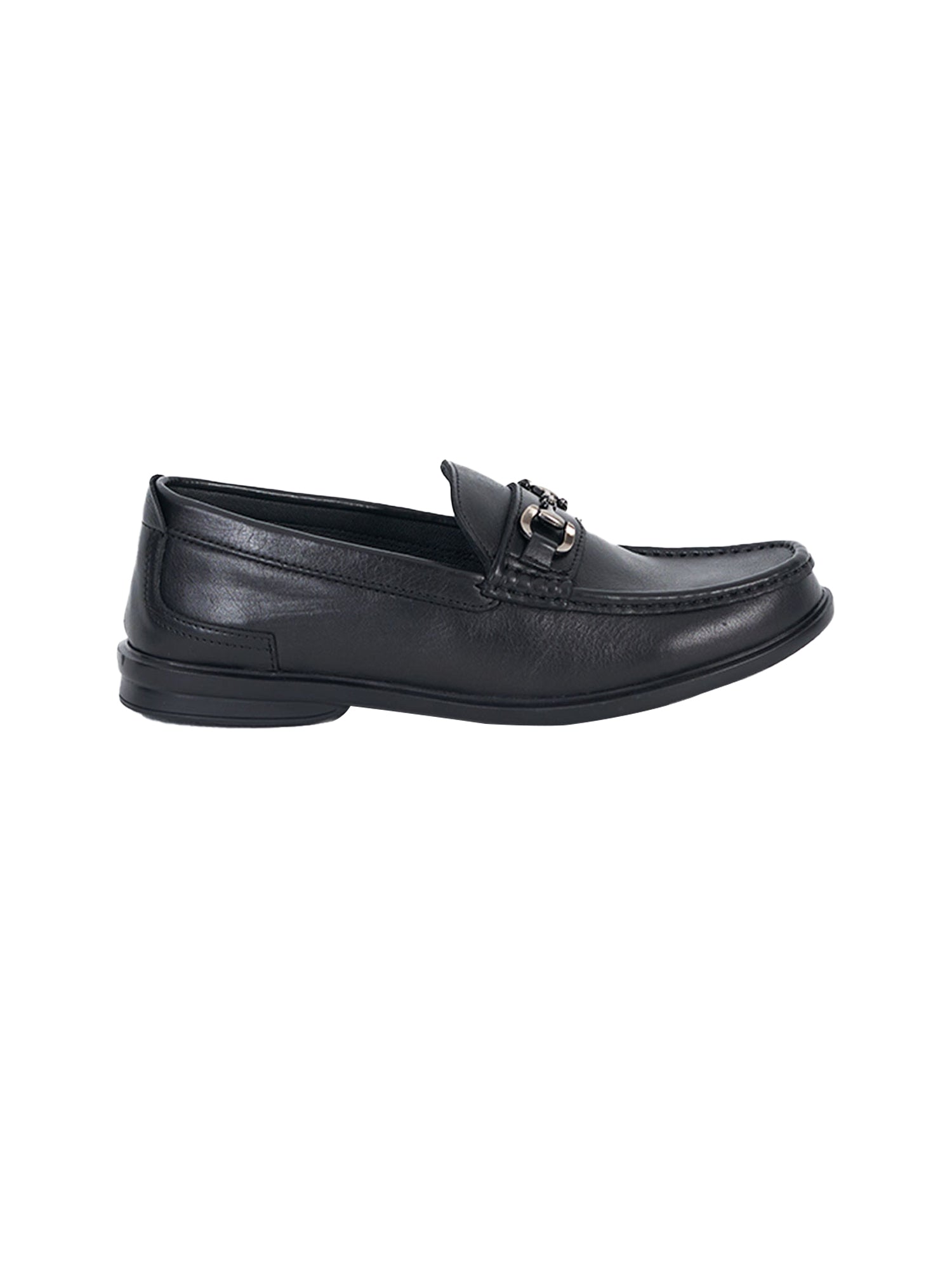 Black Casual Hazel Loafers Shoes