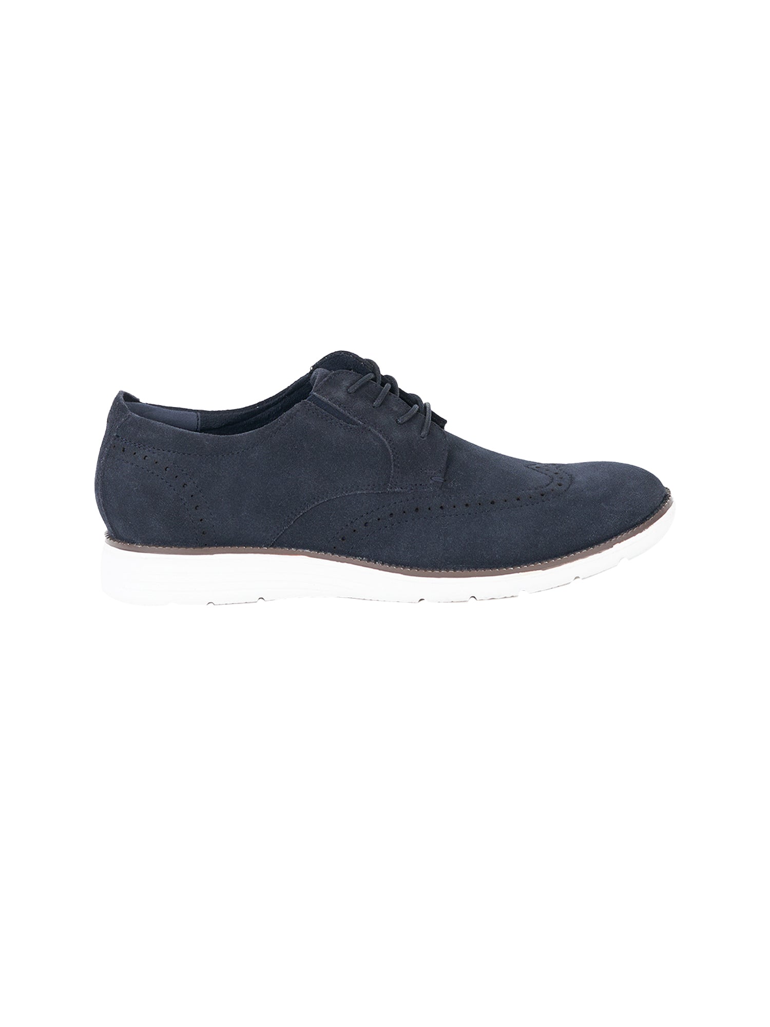 Blue Casual Derby Shoes
