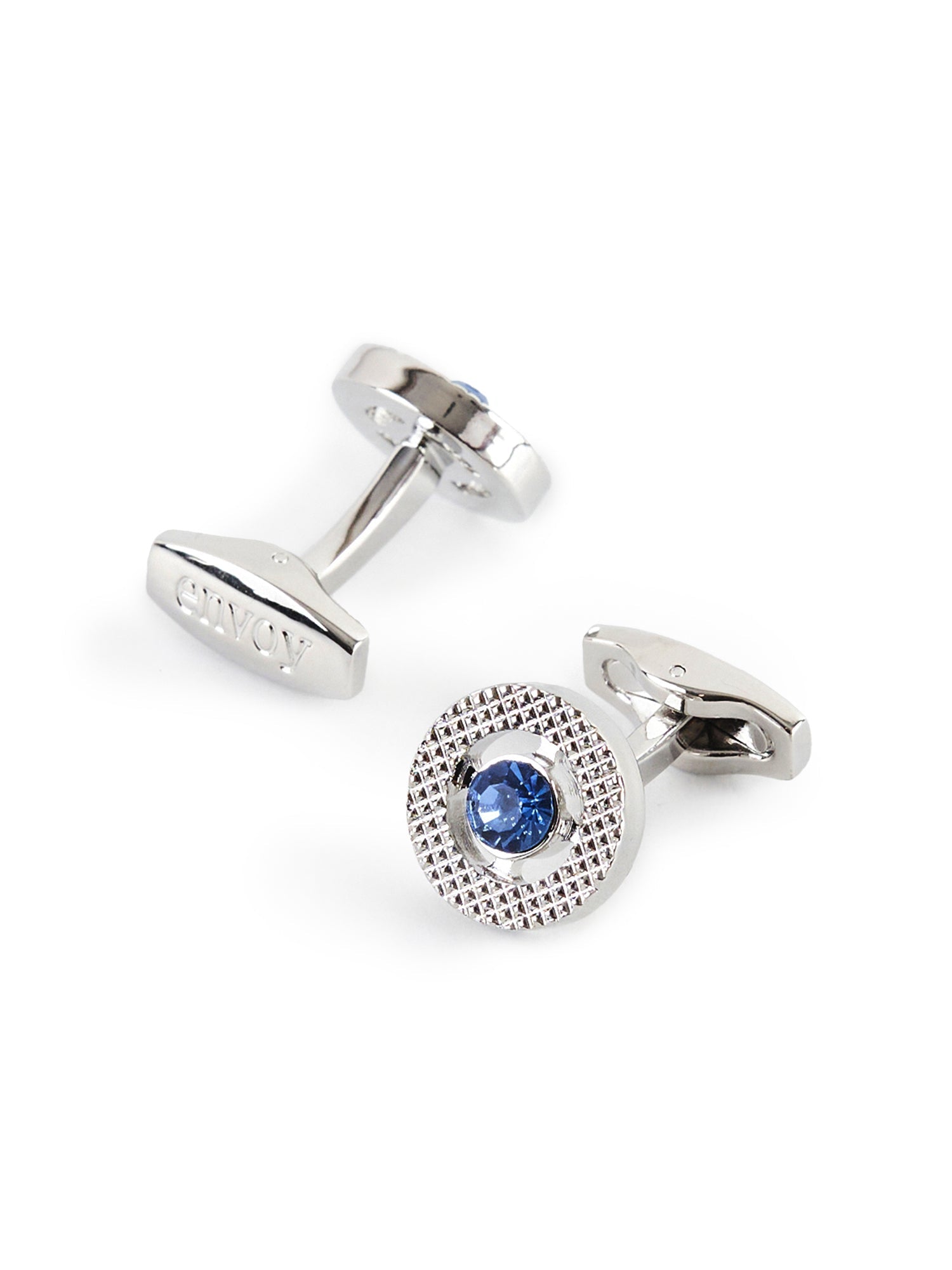 Circular Stainless Steel Cufflinks