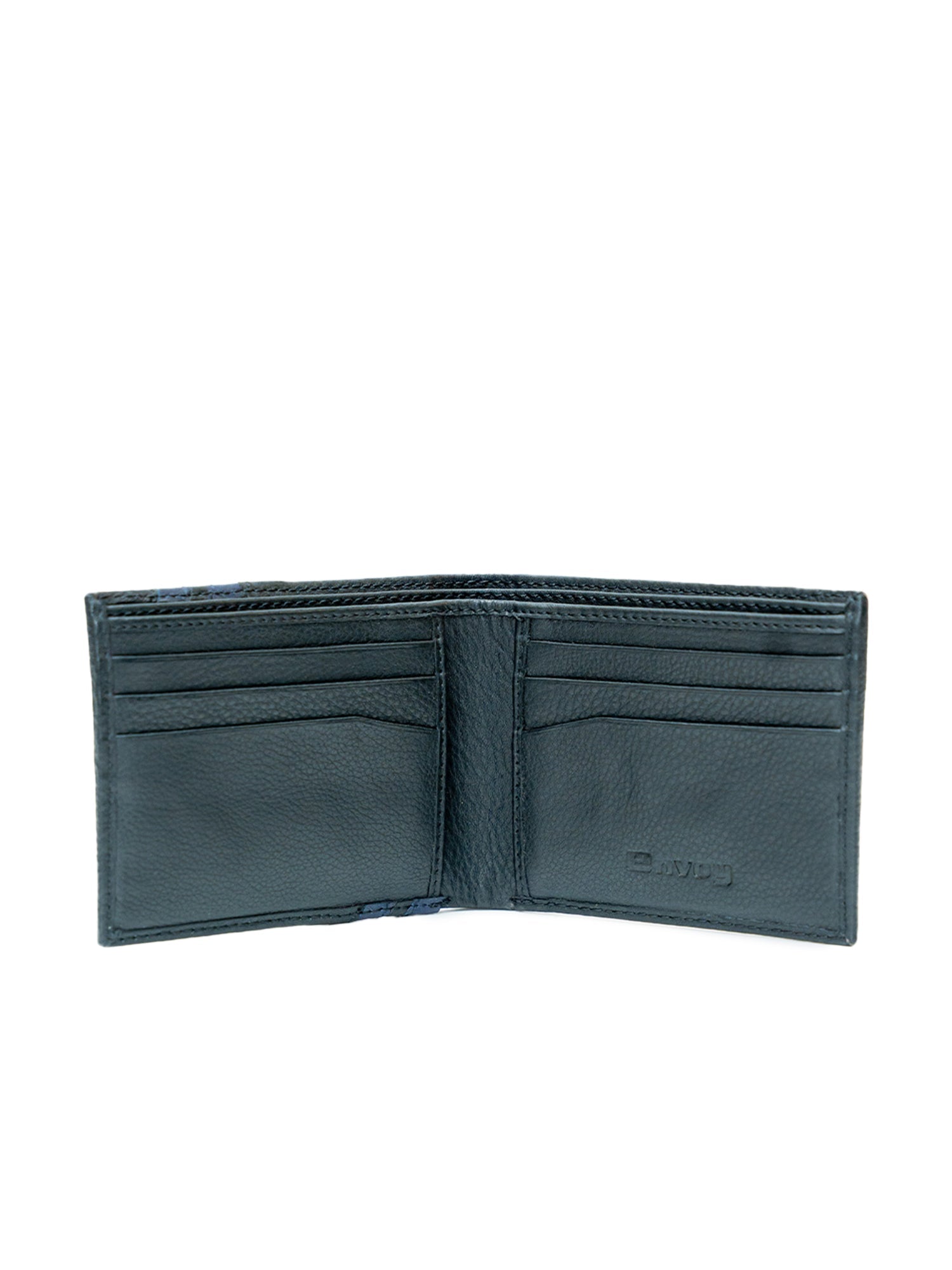 Men’s Textured Black Full Grain Leather Wallet