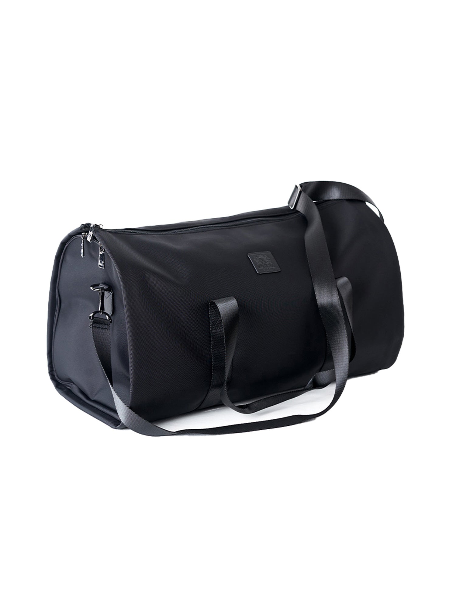 Microfiber Black Convertible Garment Duffle Bag – Lightweight Travel Suit Carrier