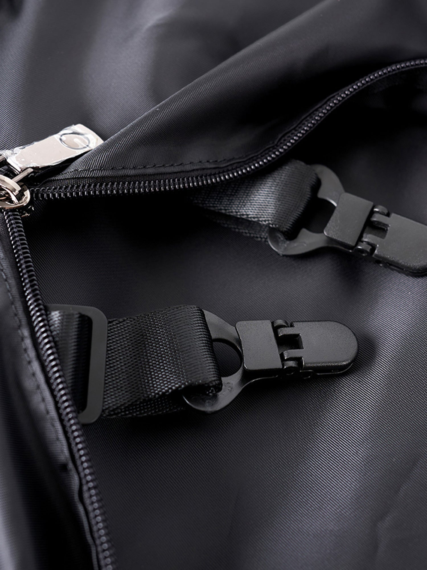 Microfiber Black Convertible Garment Duffle Bag – Lightweight Travel Suit Carrier