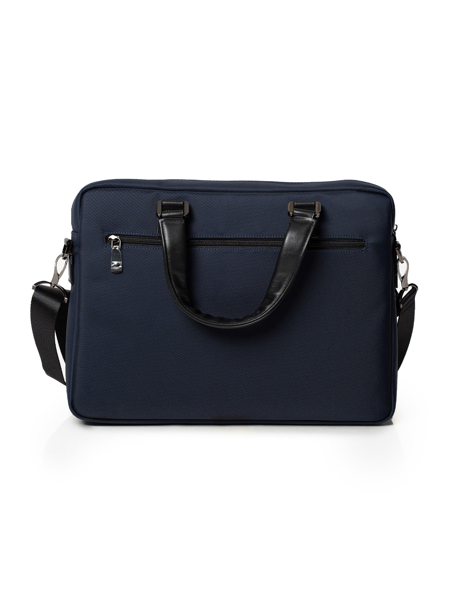Microfiber Blue Messenger & Travel Bag