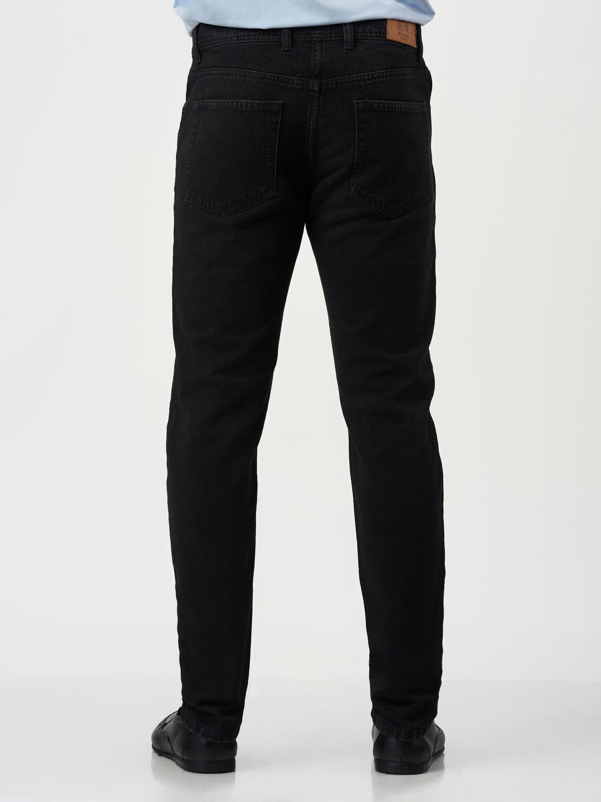 Black Regular Fit Jeans