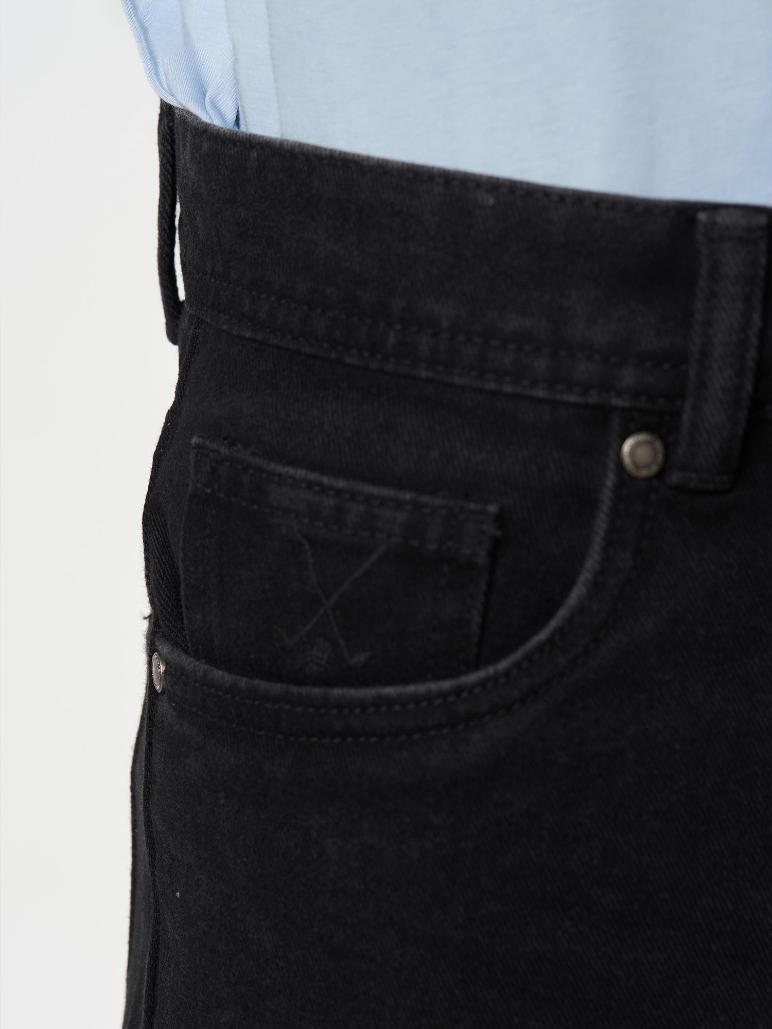 Black Regular Fit Jeans
