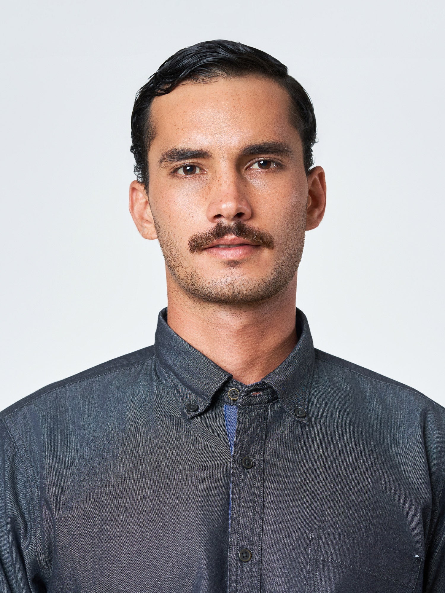 Black Plain Long Sleeve Casual Shirt