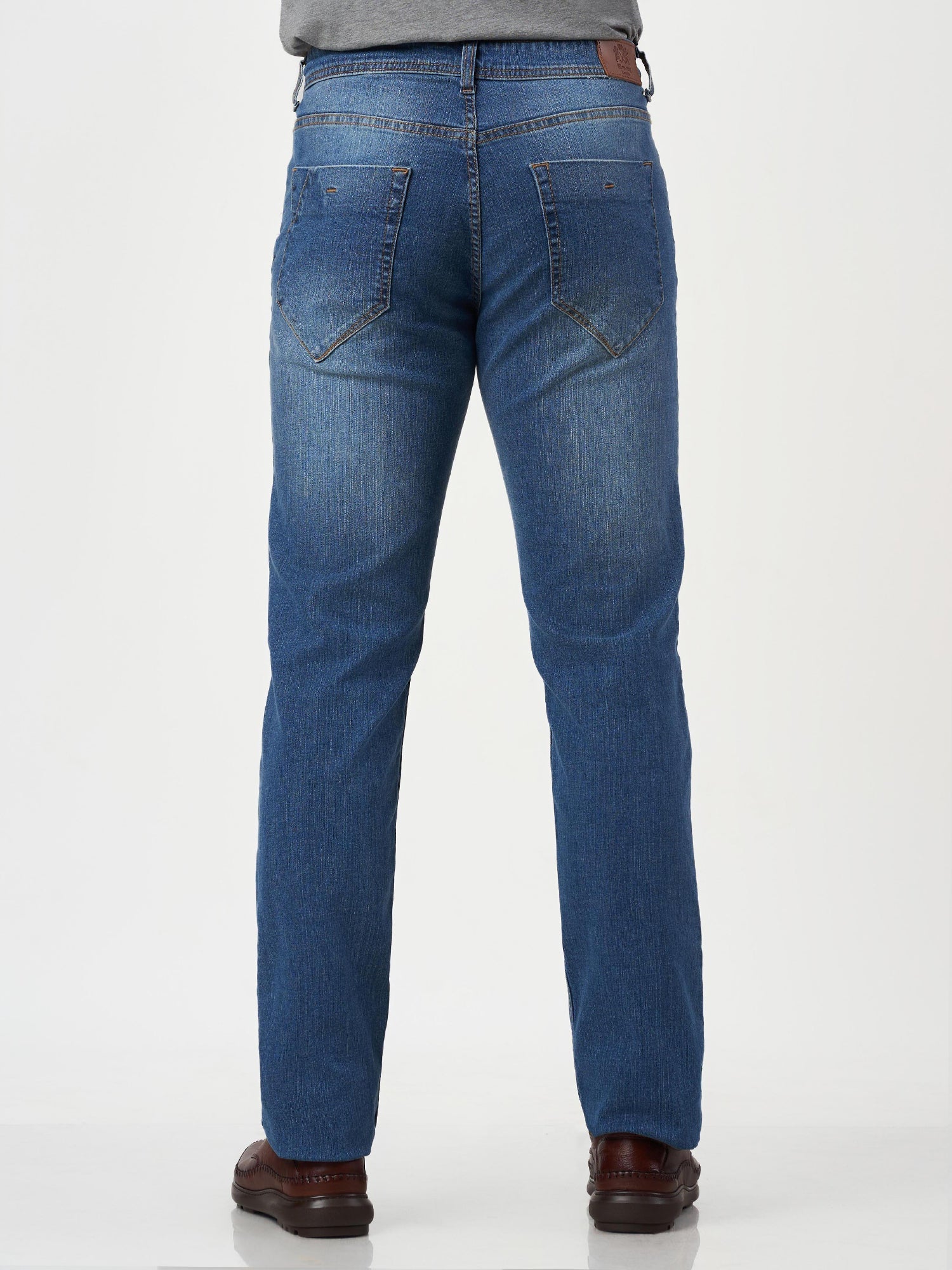 Blue Regular Fit Jeans