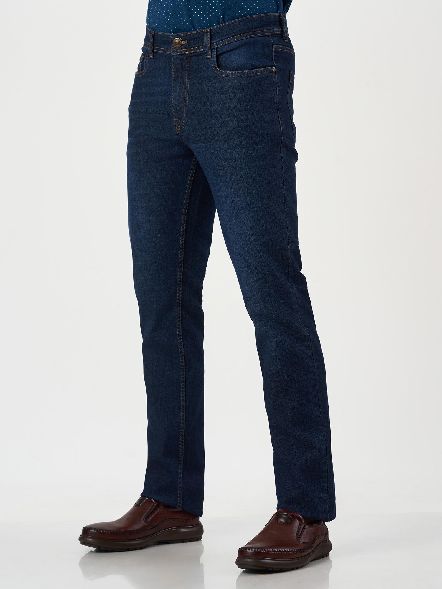 Blue Regular Fit Jeans