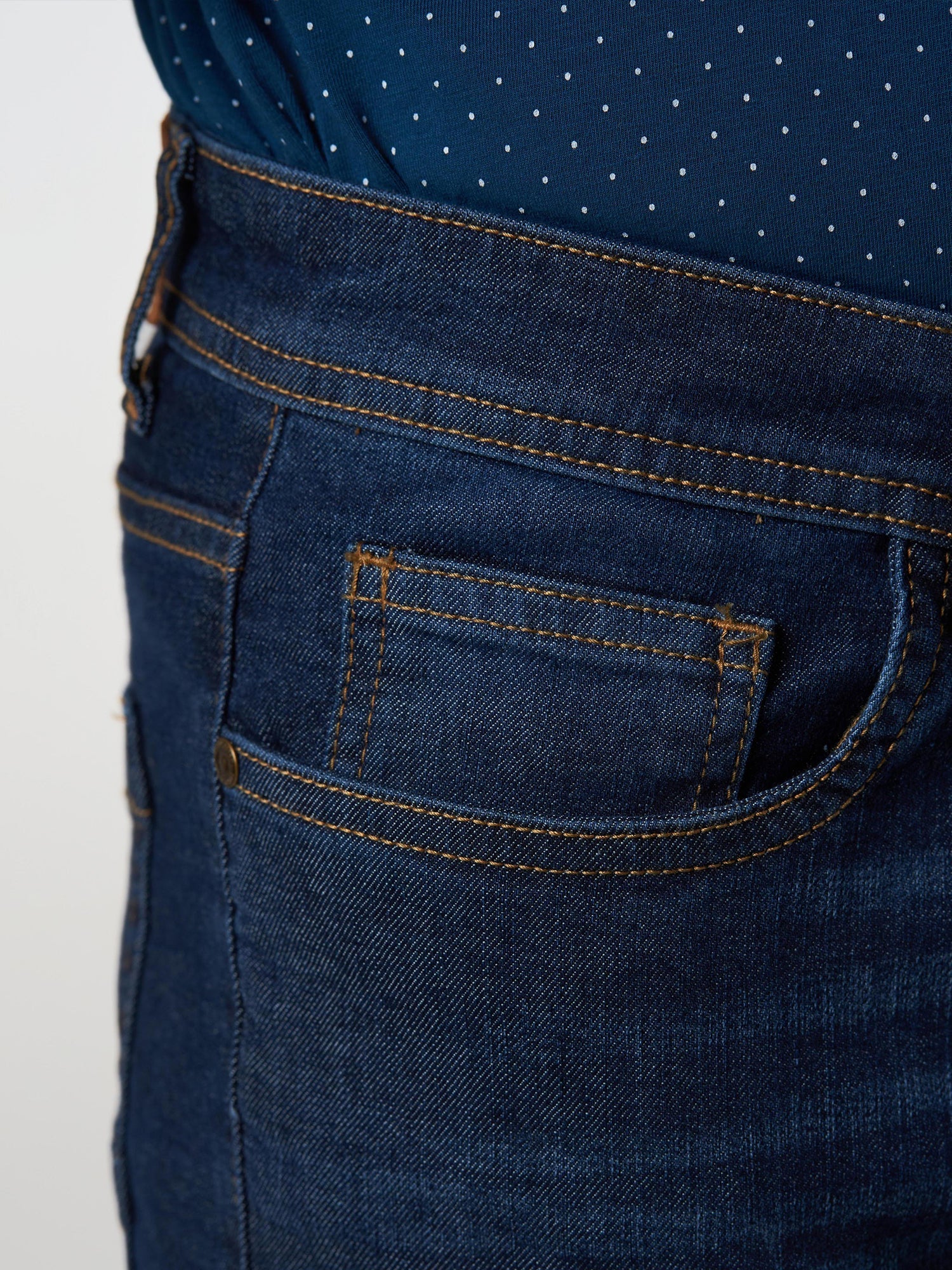 Blue Regular Fit Jeans