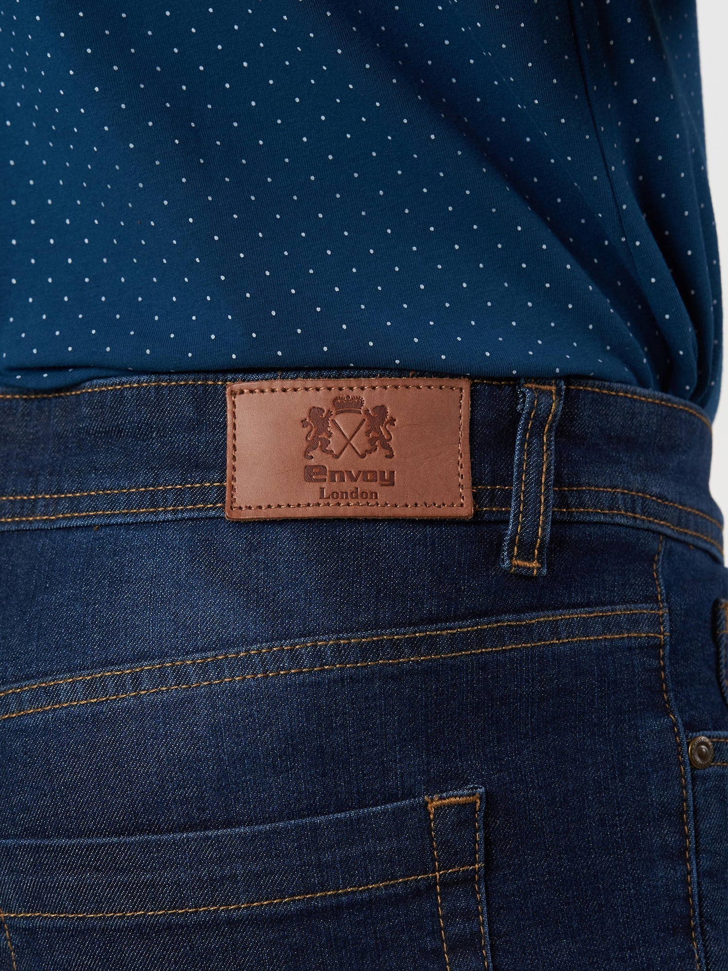 Blue Regular Fit Jeans