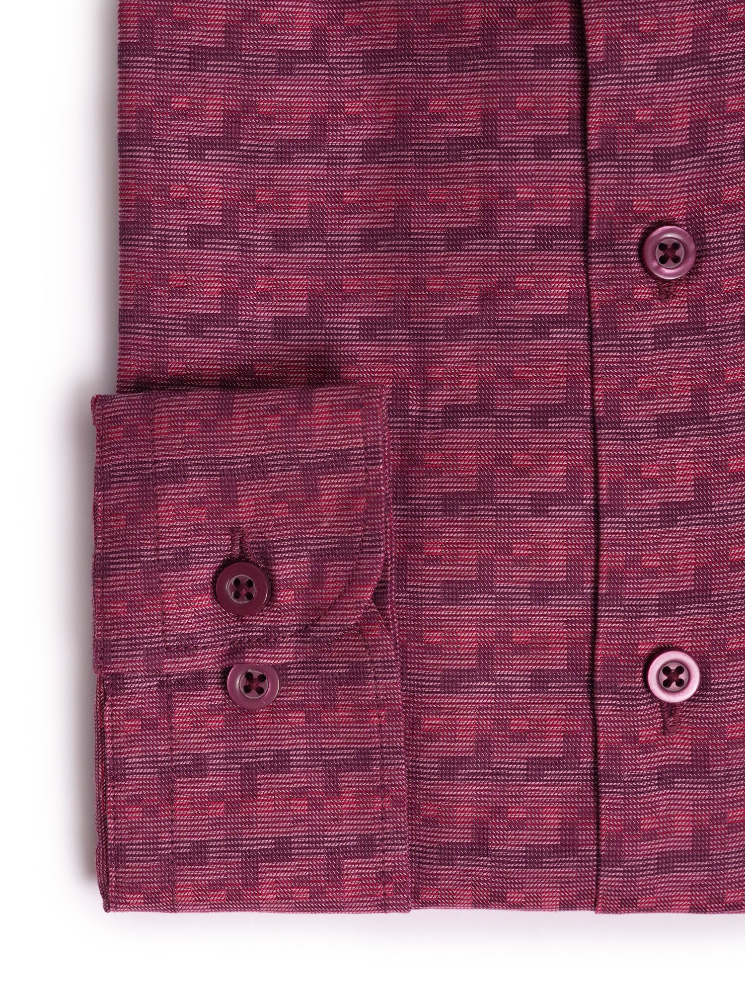 Peach Design Cotton Spandex Tailored Fit Shirt