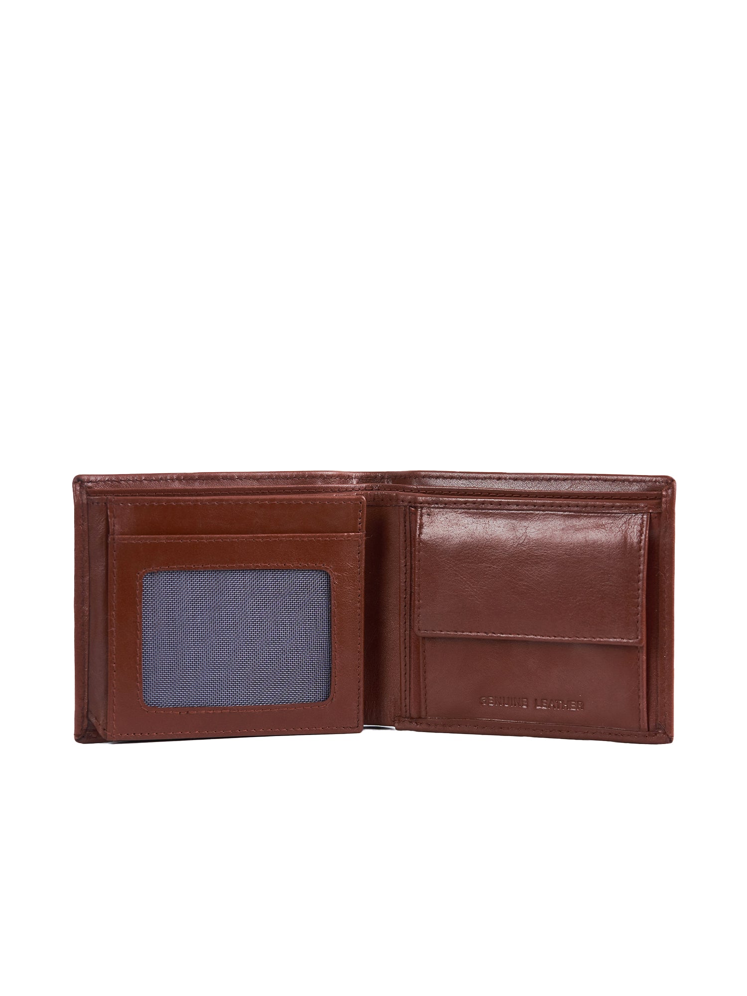 Smooth Finish Leather Bifold Wallet