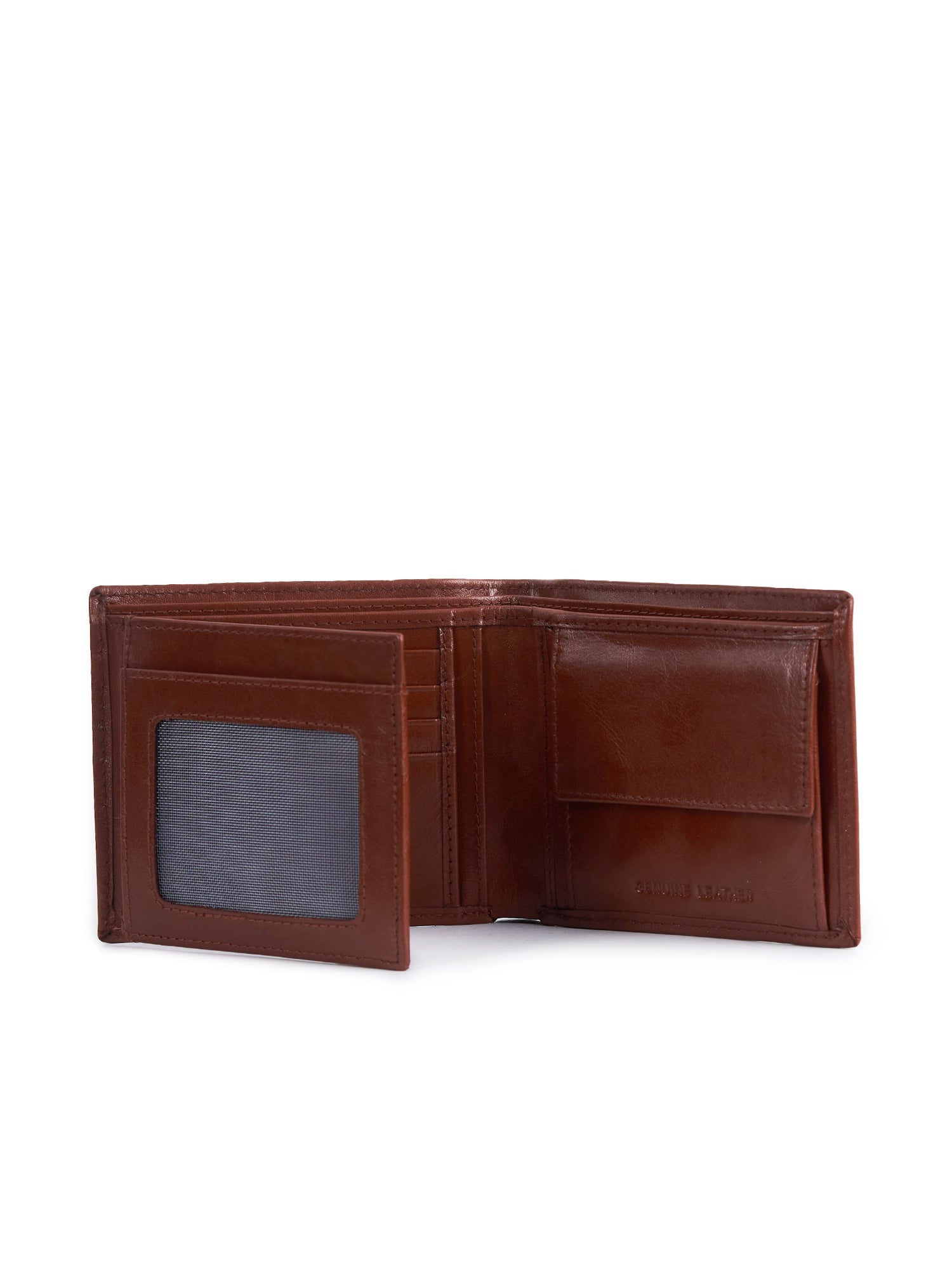 Smooth Finish Leather Bifold Wallet