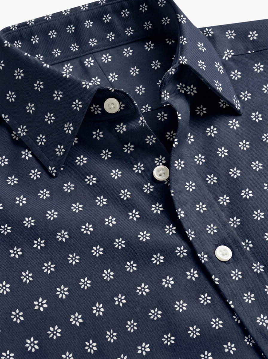 Dark Blue Party Shirt