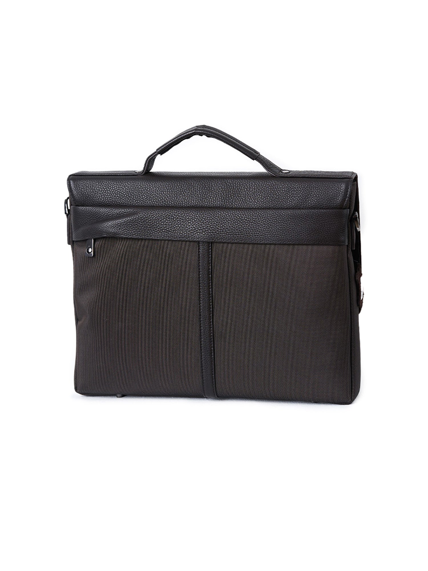 Brown Full-Grain Leather Laptop Bag