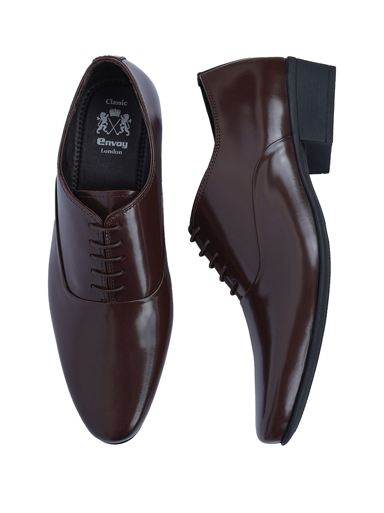 Brown Cuban Oxford Shoes