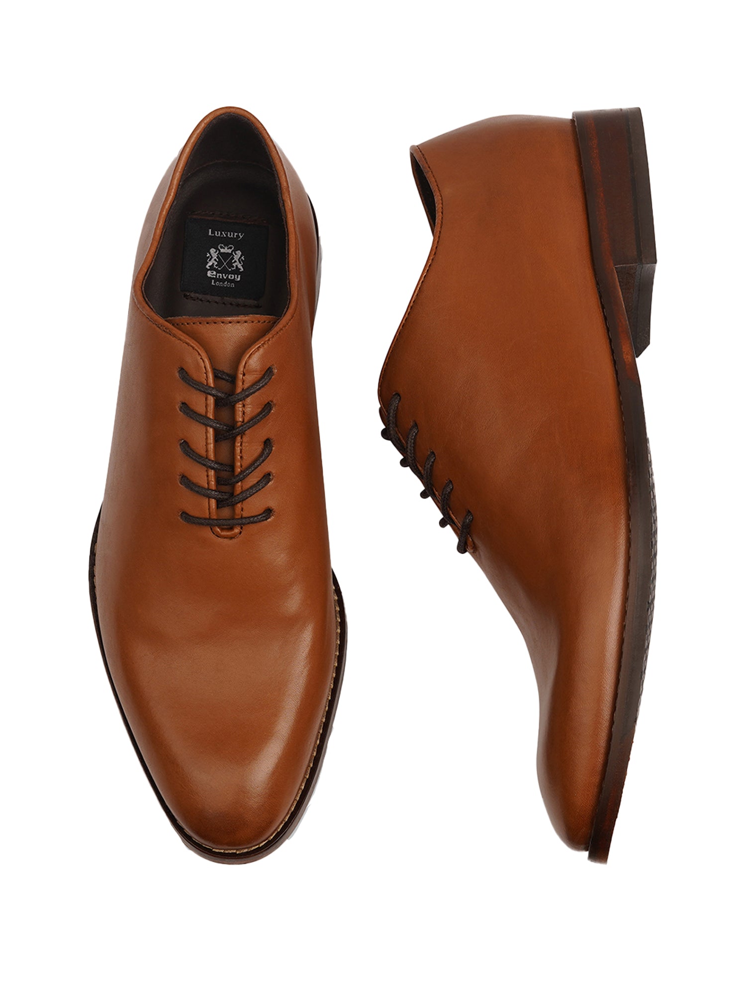 Tan Oxfords Shoes