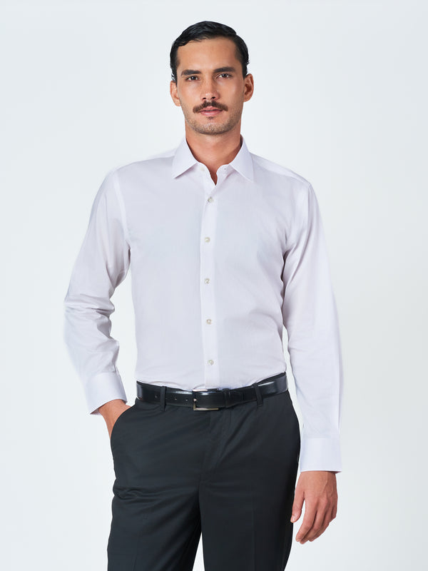 Light Pink Formal Long Sleeve Shirt