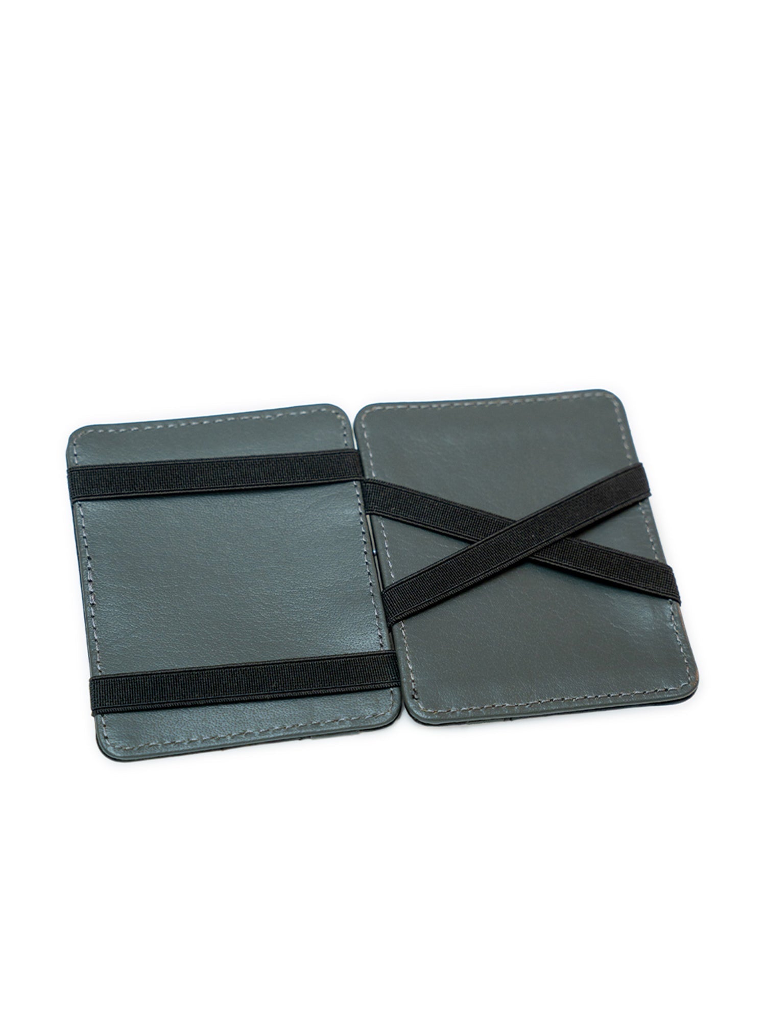 Men’s Smooth Finish Black Full Grain Leather Card Holder