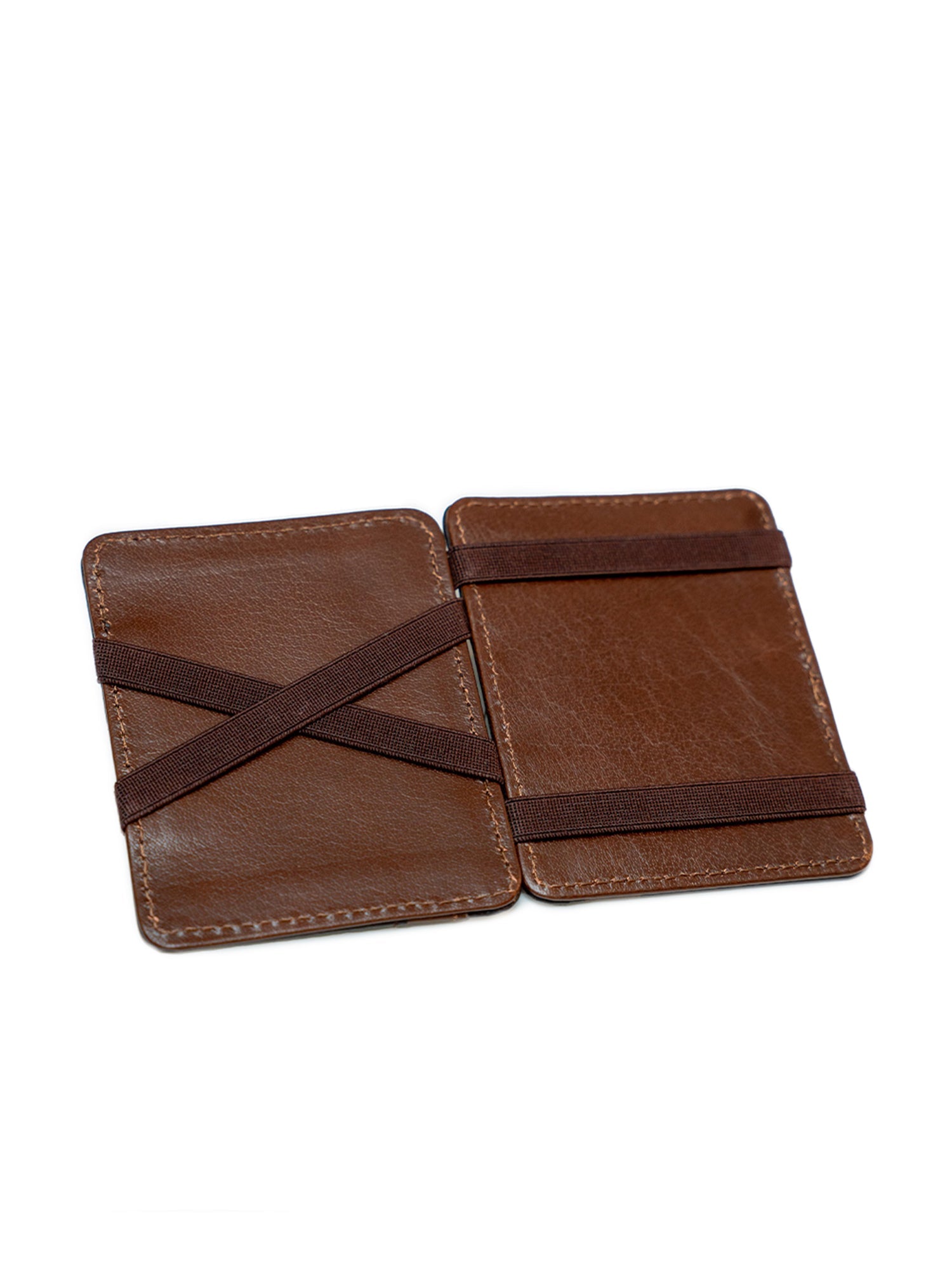 Men’s Smooth Finish Brown Full Grain Leather Card Holder
