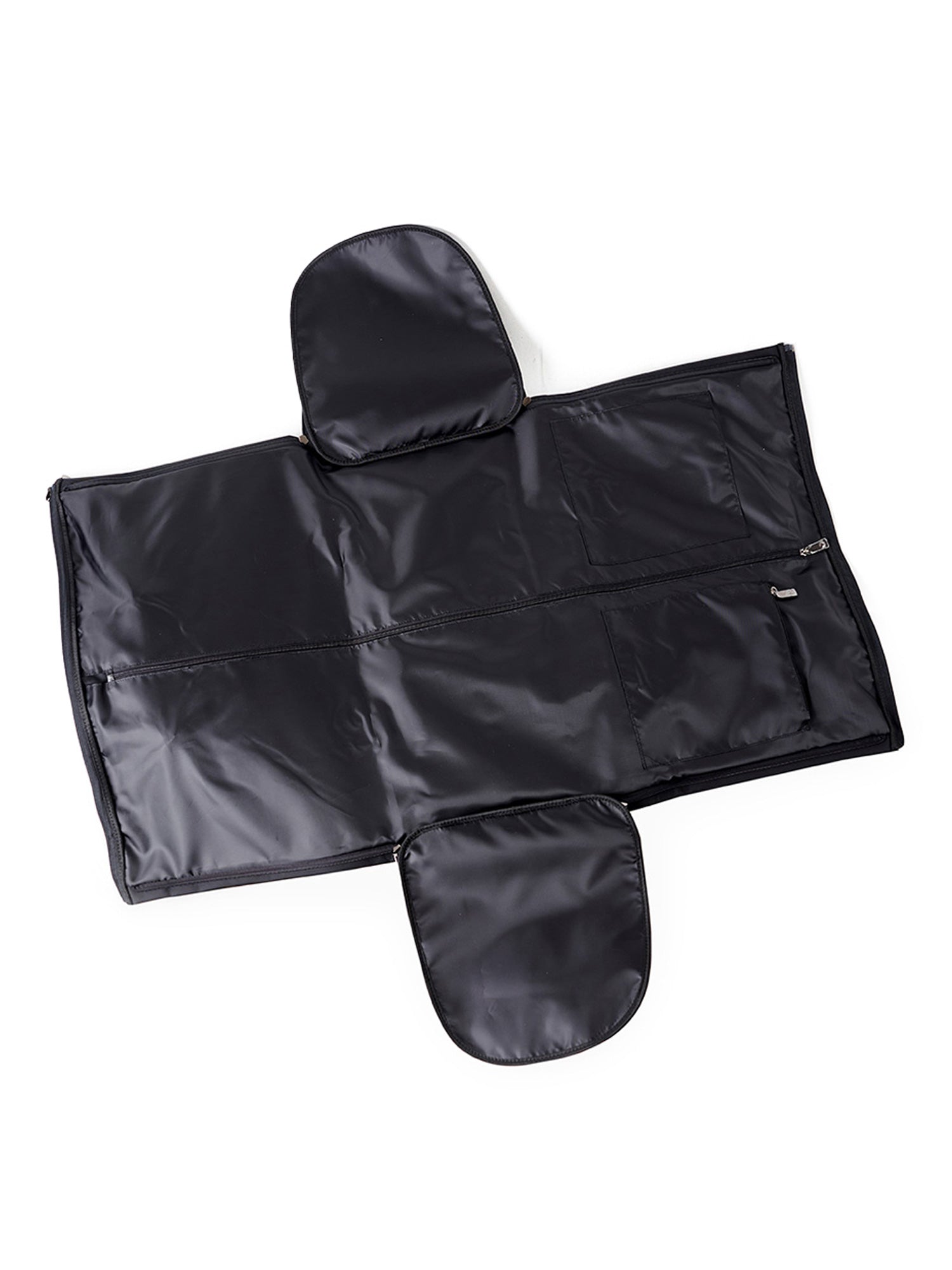 Microfiber Black Convertible Garment Duffle Bag – Lightweight Travel Suit Carrier