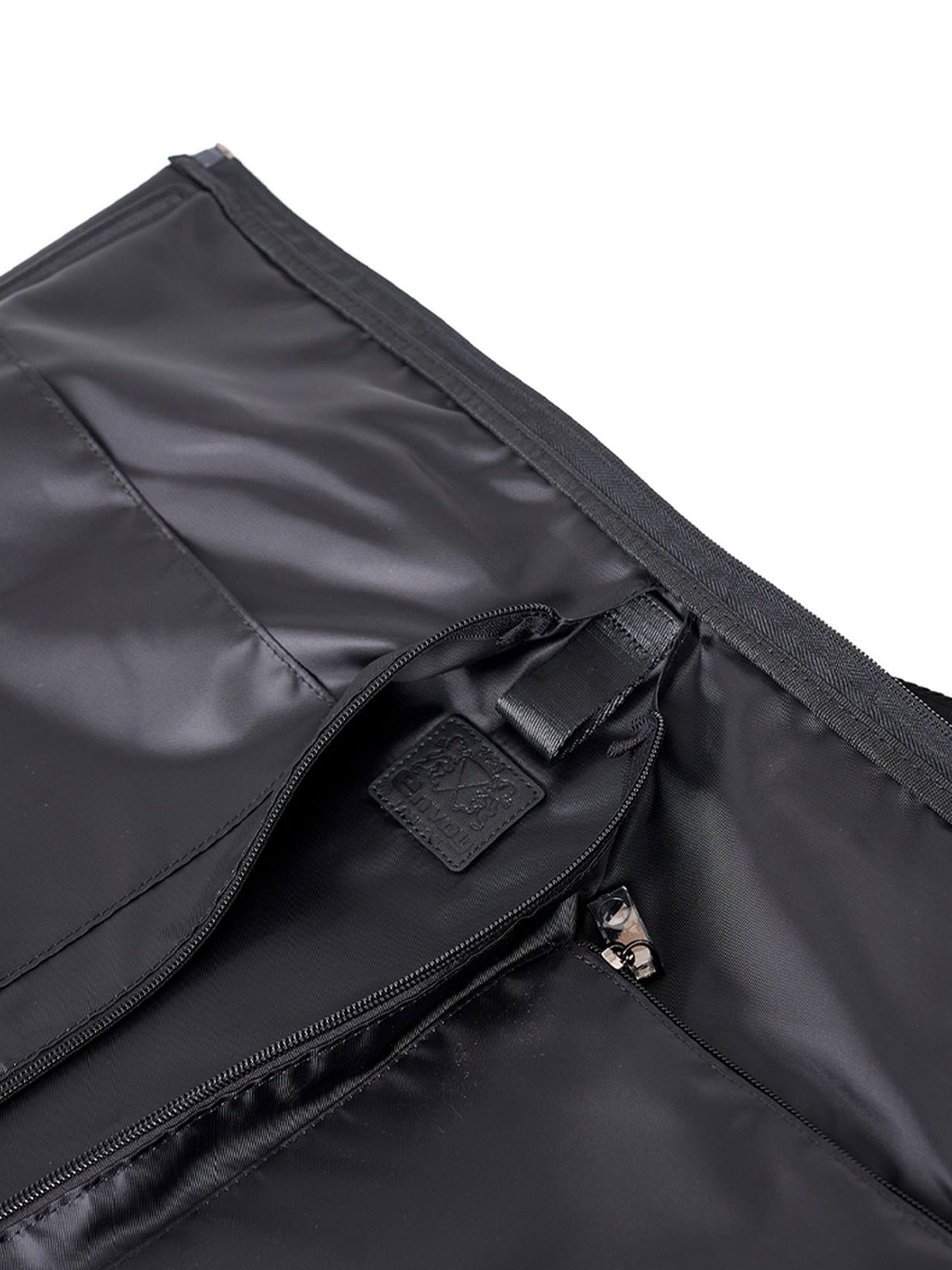 Microfiber Black Convertible Garment Duffle Bag – Lightweight Travel Suit Carrier