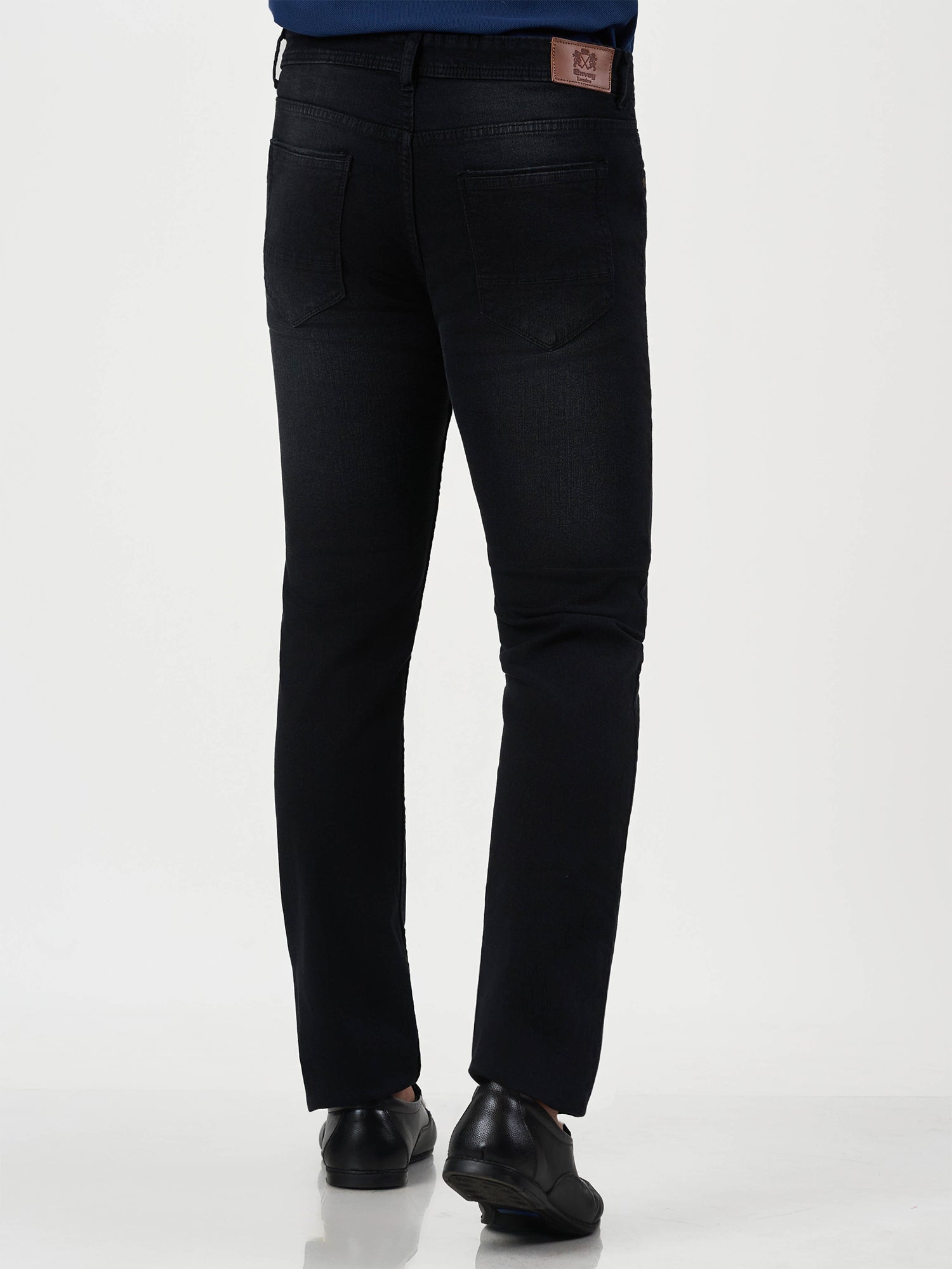 Black Regular Fit Jeans
