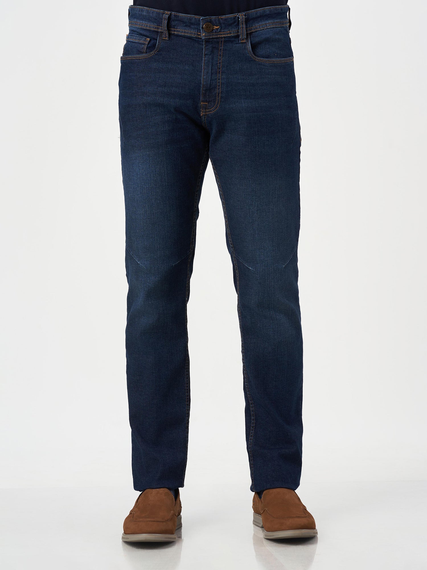 Blue Regular Fit Jeans