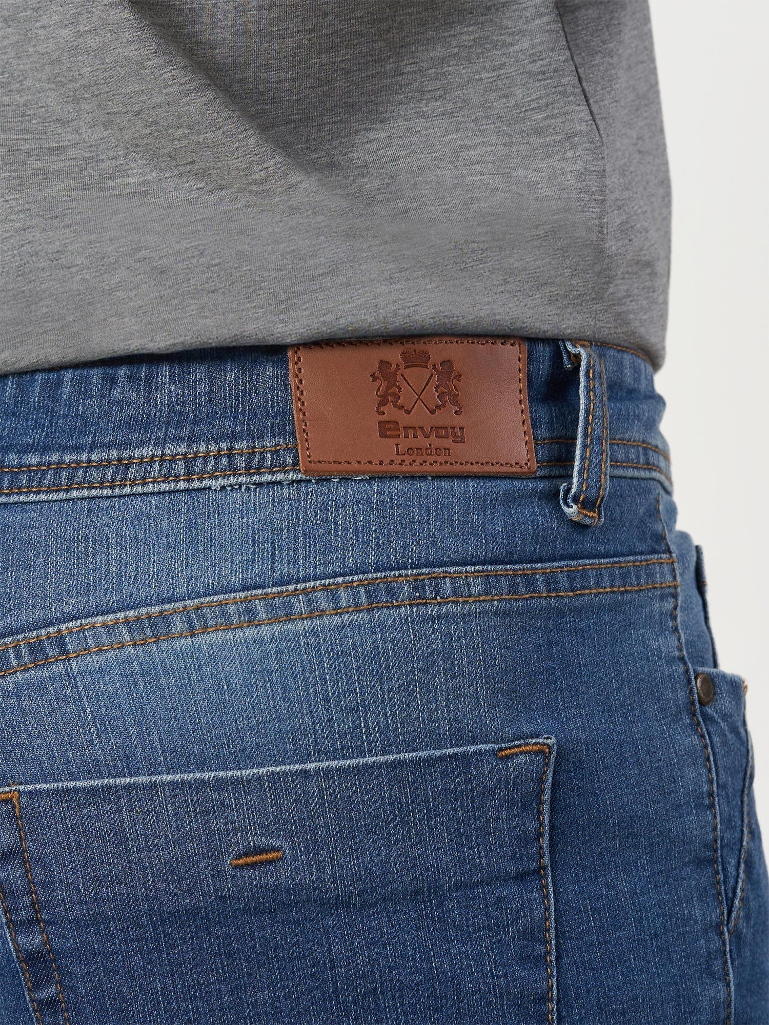Blue Regular Fit Jeans