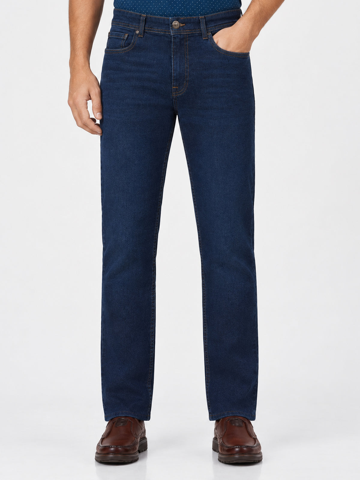 Blue Regular Fit Jeans