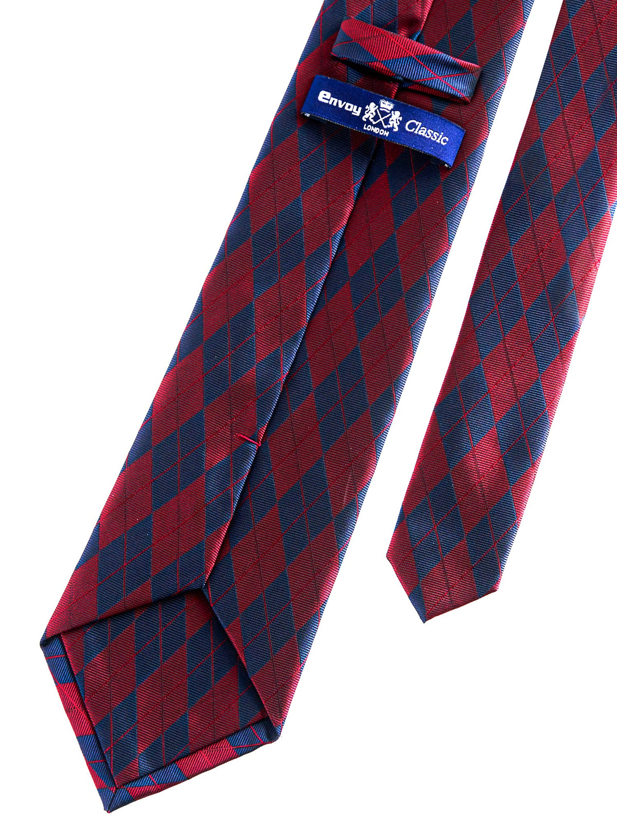 Harlequin Check Tie