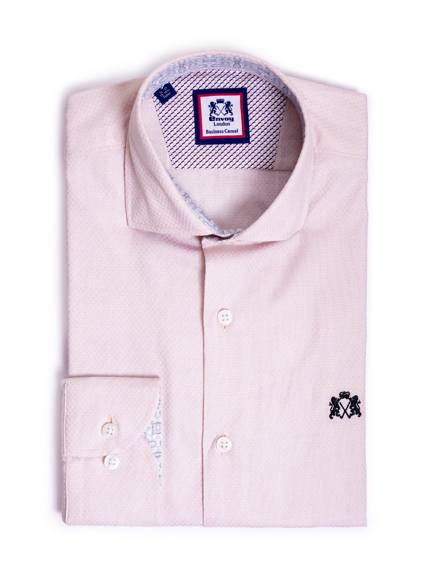 Yellow Design Cotton Tailored Fit Shirt